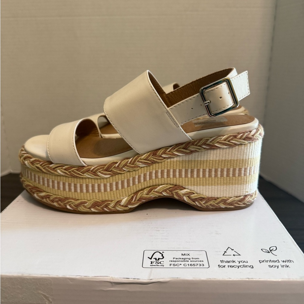 Women's Dolce Vita Cream Platform